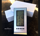 LCD Indoor Digital Thermometer / Hygrometer / Clock for sale | Buy carnivorous plants and seeds online @ South Africa's leading online plant nursery, Cultivo Carnivores